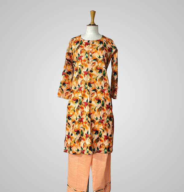 Sunset Floral Fusion