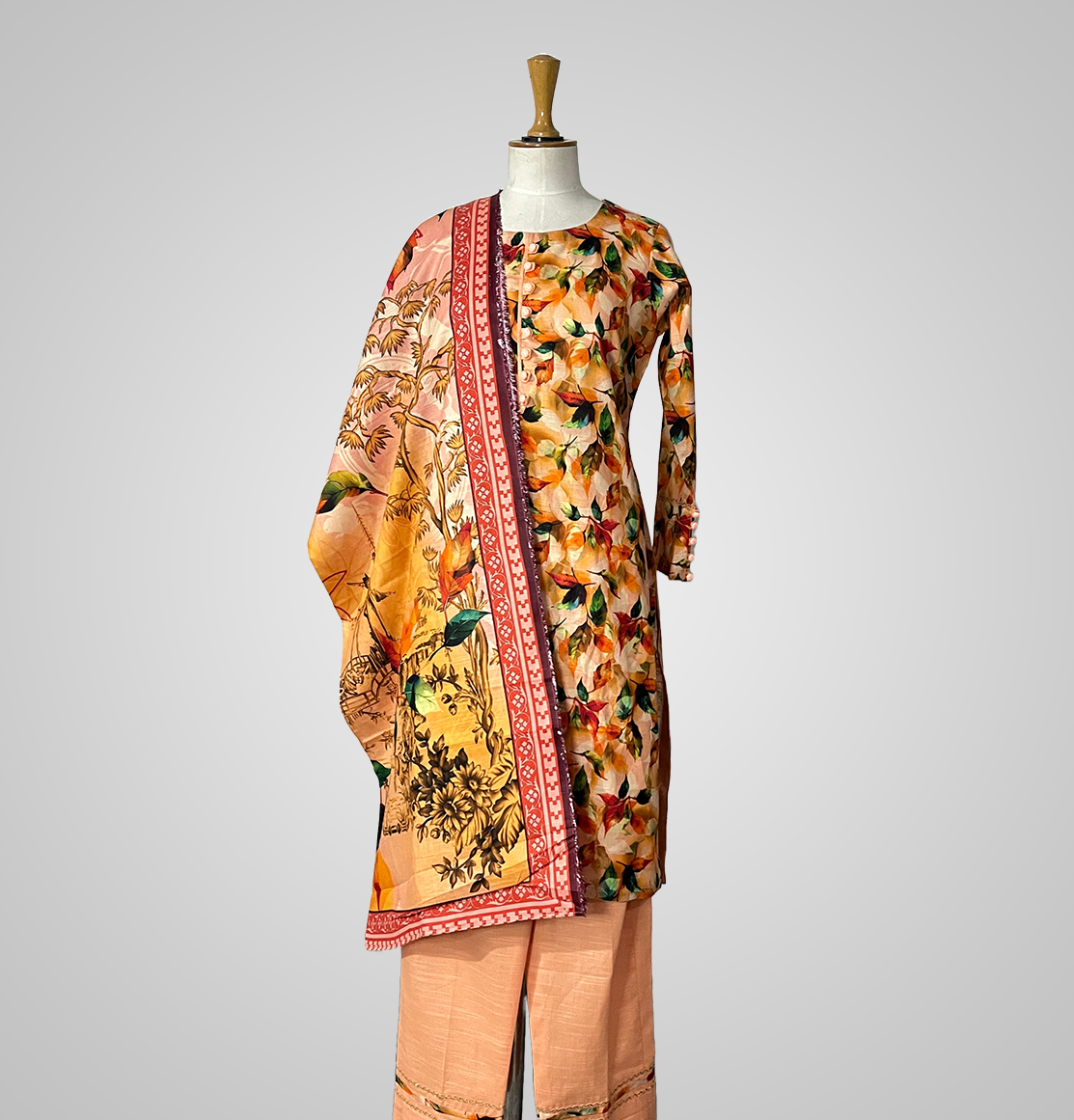 Sunset Floral Fusion