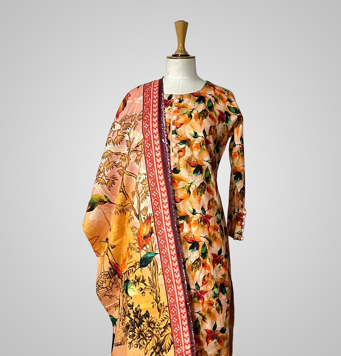 Sunset Floral Fusion