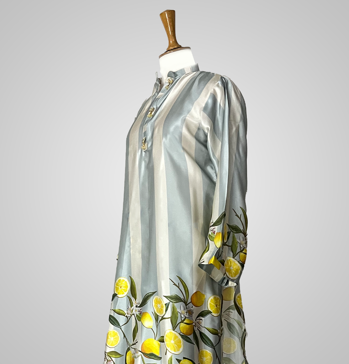 Lemon Mist Luxe Silk Kurta