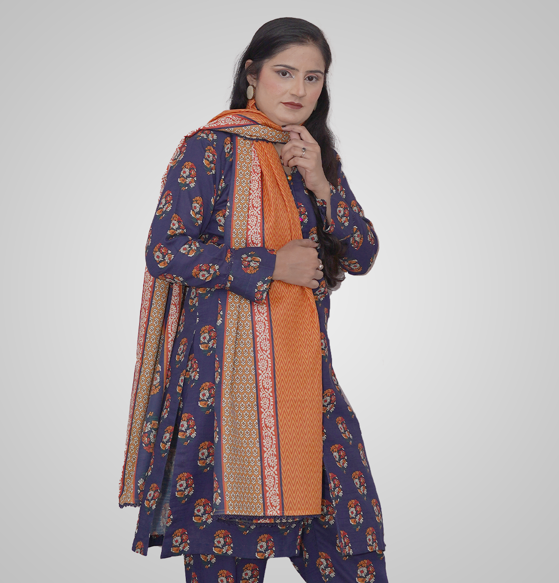 Midnight Garden 3 piece Kurta