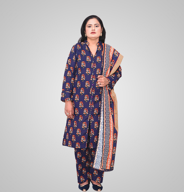 Midnight Garden 3 piece Kurta